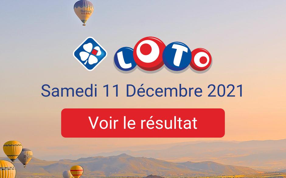 Résultat du Loto du samedi 11 décembre 2021 Economie Matin