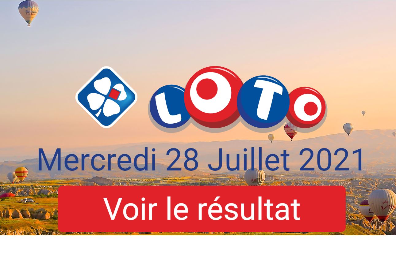 Résultat du Loto du mercredi 28 juillet 2021 Economie Matin