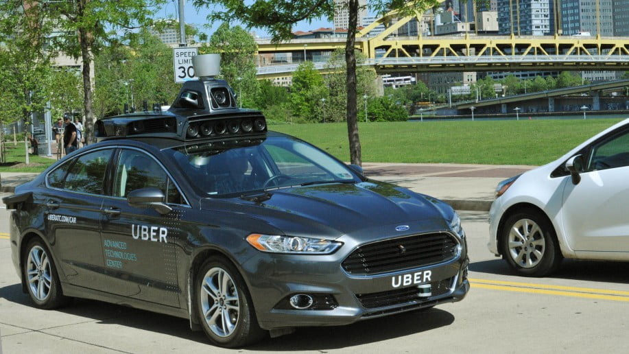 Uber Voiture Autonomeford Fusion Sans Chauffeur Innovation
