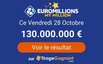 Resultat Tirage Euromillions Vendredi 28 Octobre 2022 Tirage