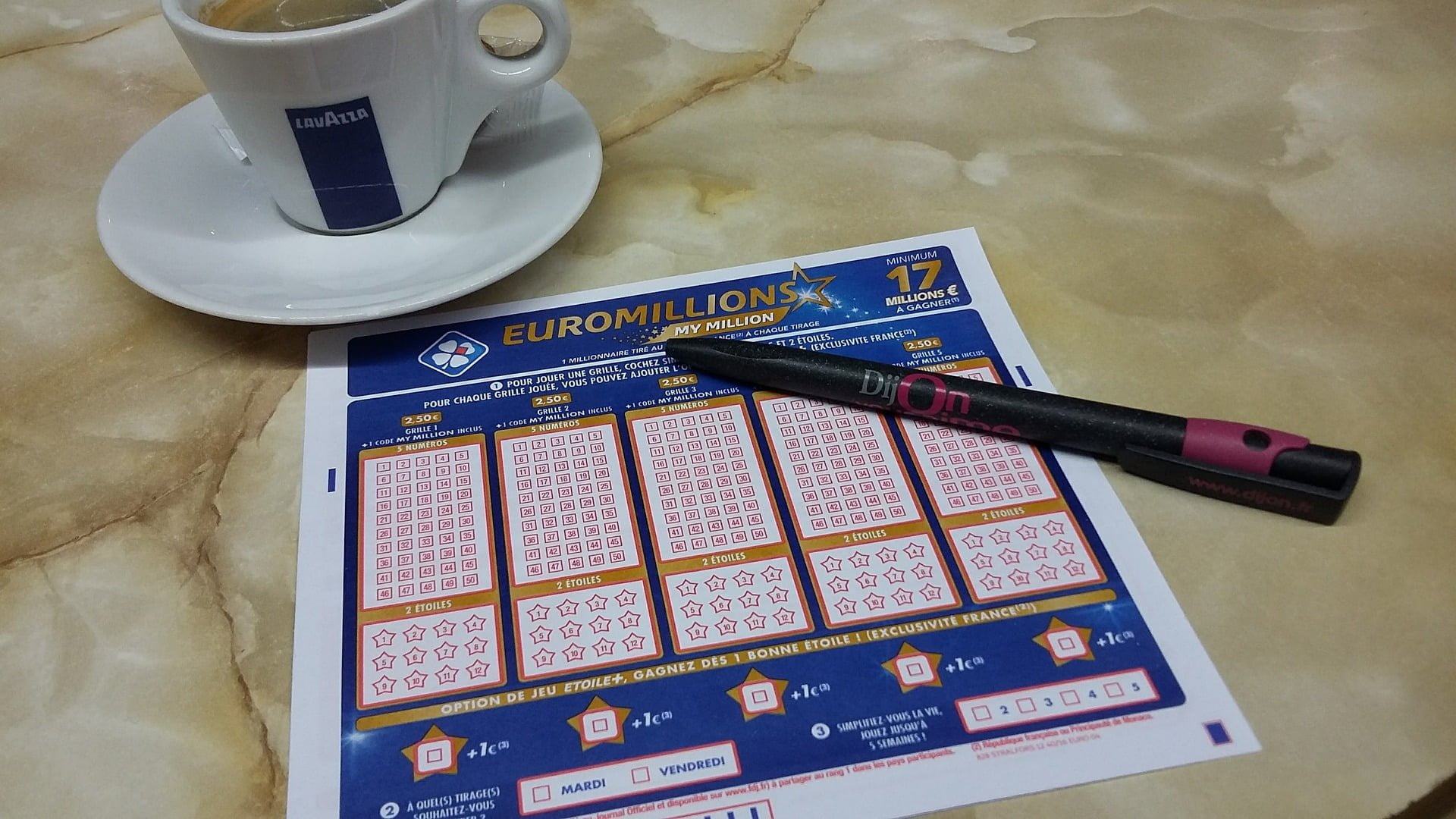 The Euromillions draw of January 17, 2023