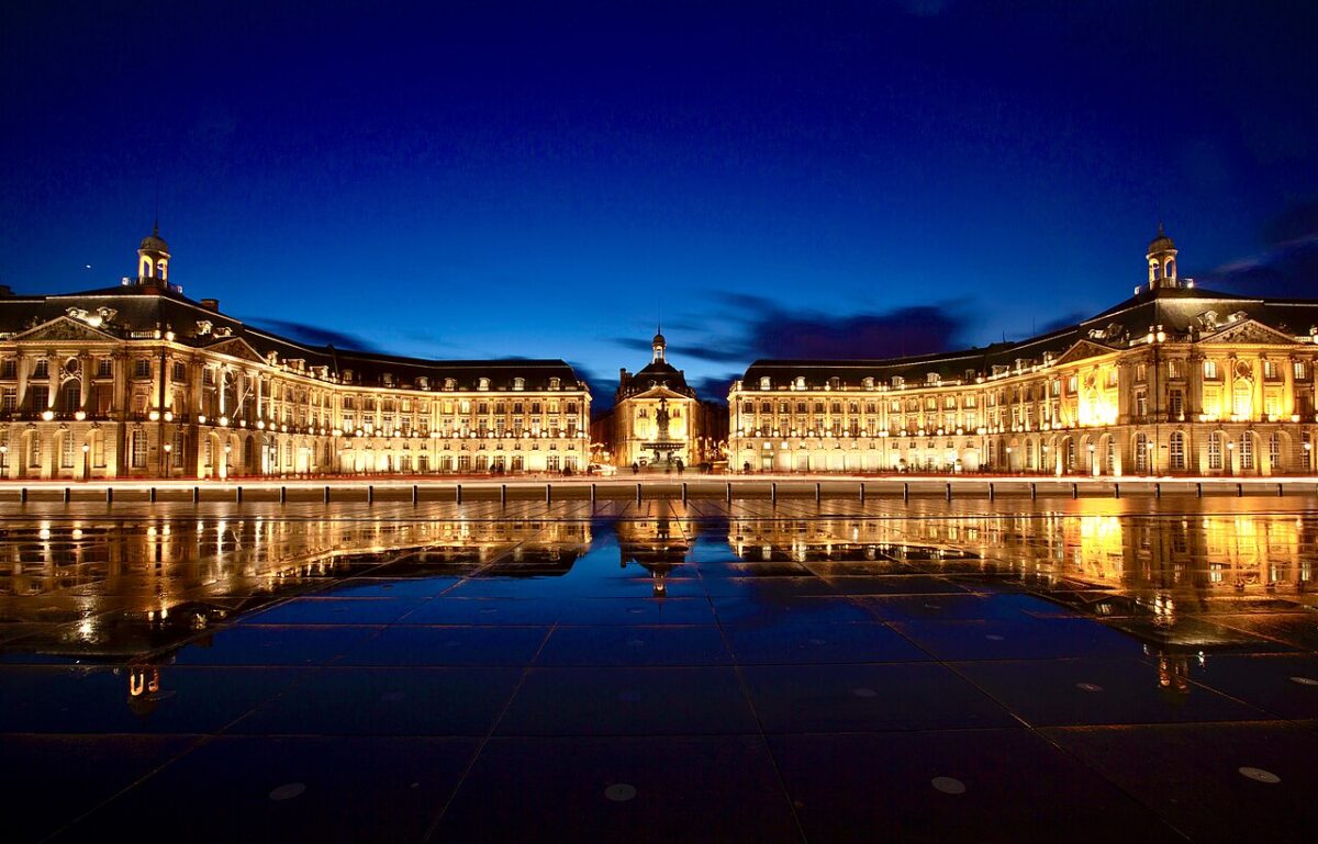 La place de la Bourse à Bordeaux Wikipedia