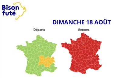 Pont De Assomption Bison Fute Trafic Routier Dimanche 18 Aout 2024