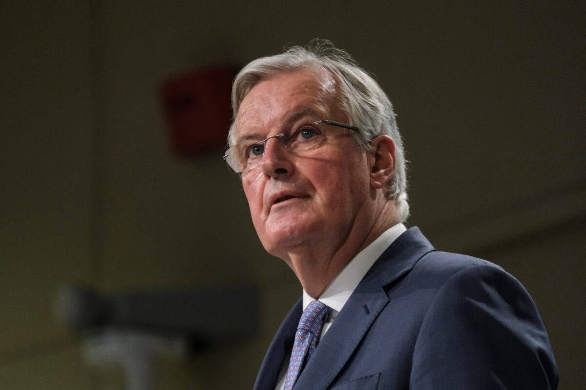 Brussels,,belgium.,3rd,february,2020.,eu's,brexit,negotiator,michel,barnier