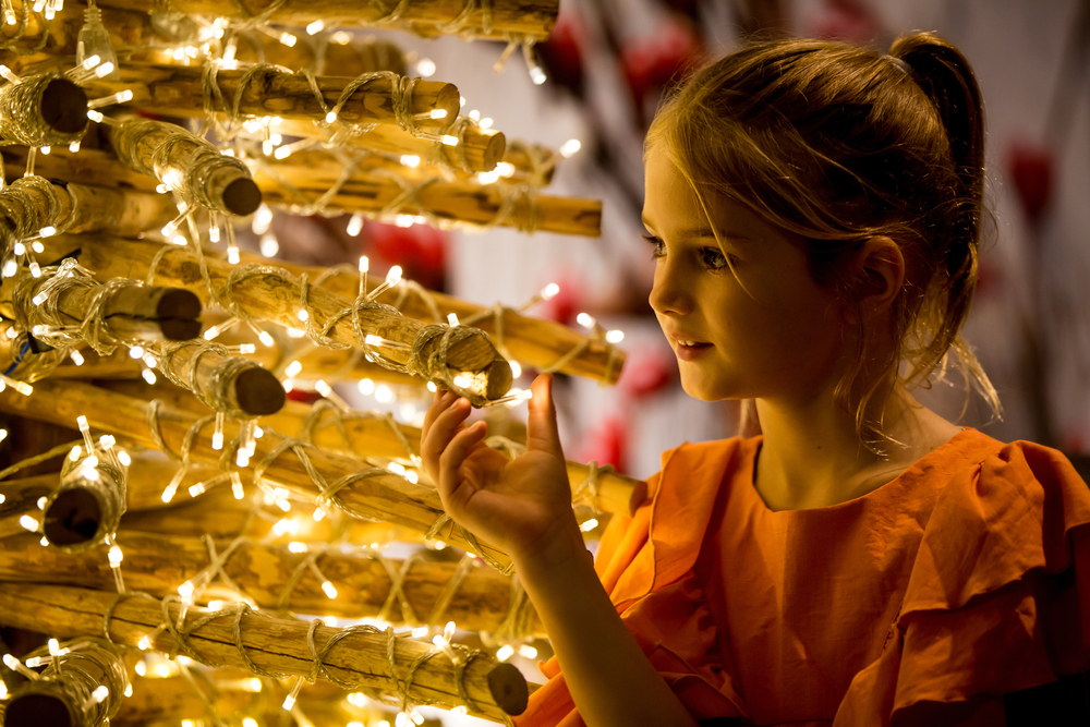 Le sapin de Noël en bois offre une alternative écologique.